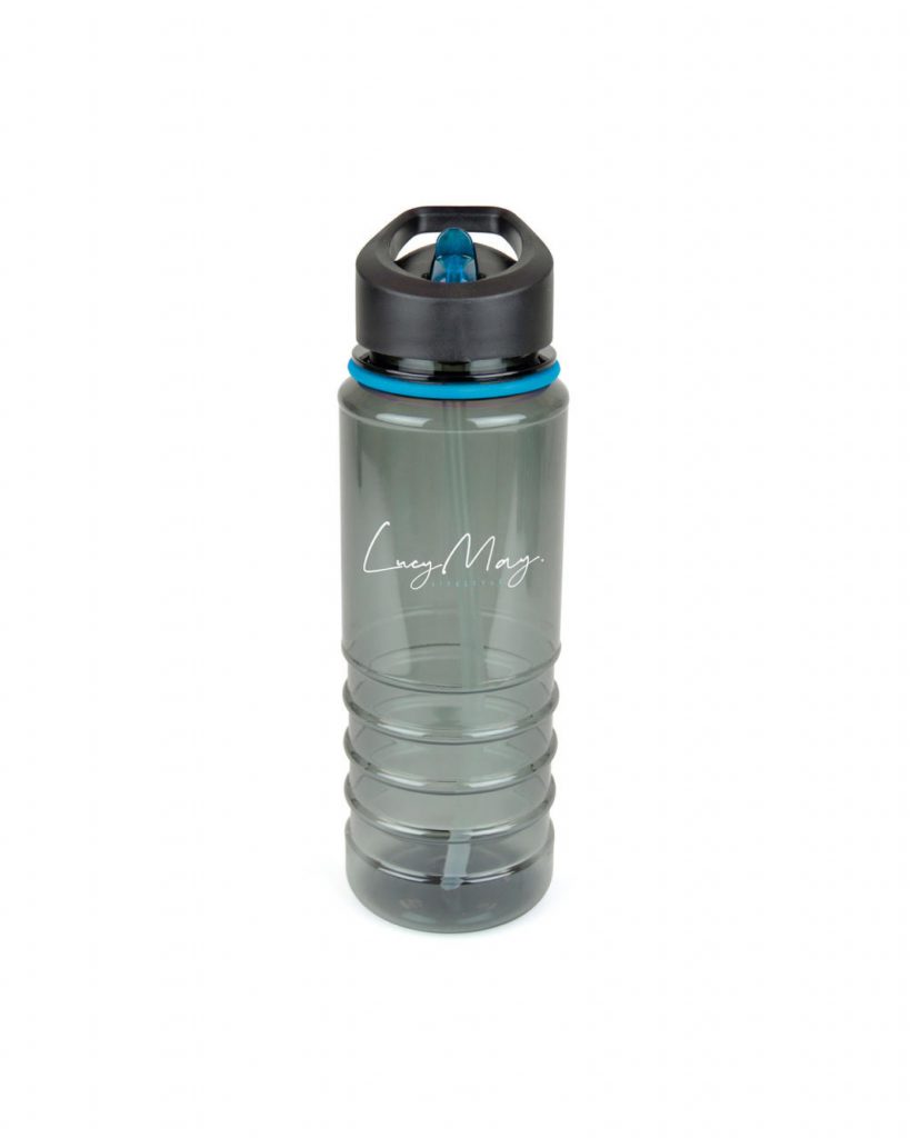 Dark Translucent Lucy May Lifestyle Water Bottle