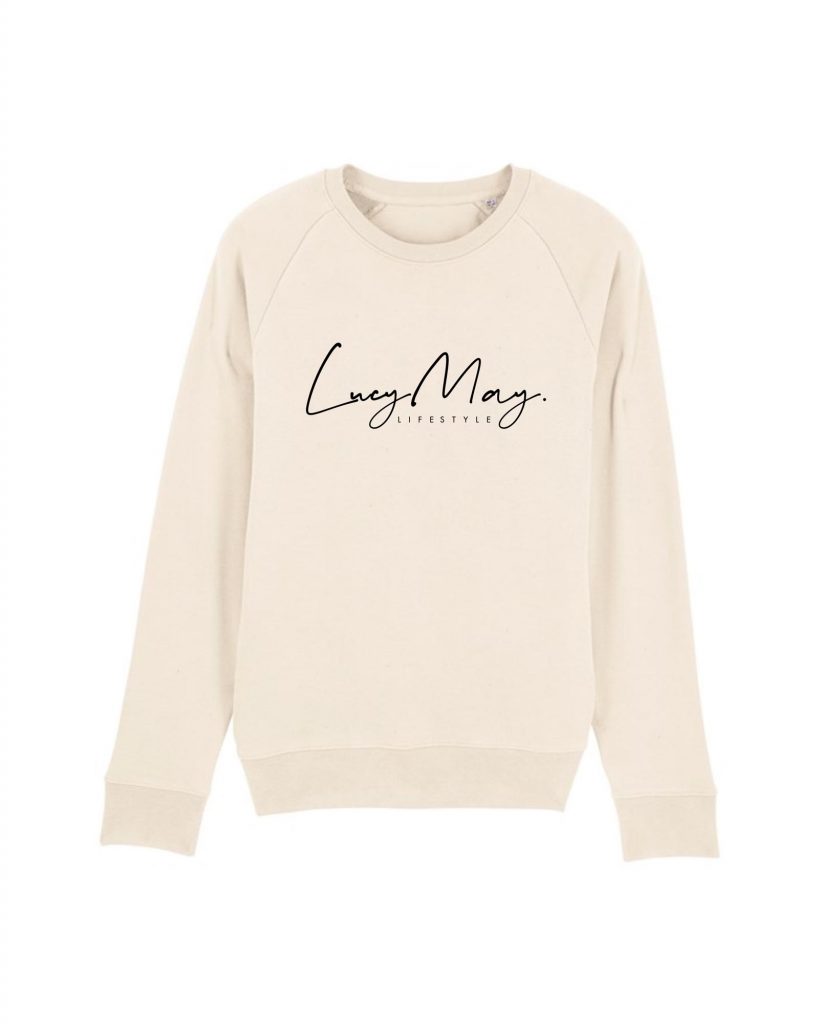 Lucy May Lifestyle Oversized Sweatshirt Natural Raw