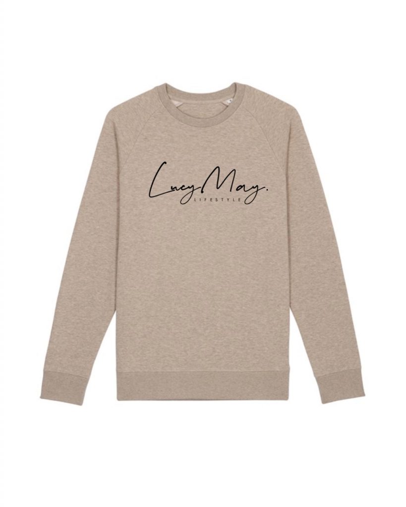 Lucy May Lifestyle Oversized Sweatshirt Heather Sand